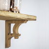 Wood Corbels Shelf Brackets (Set of 2)